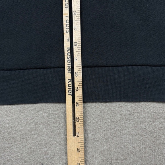 Alexander Wang Sweatshirt Womens Extra Small XS Black Pullover Cropped - Picture 6 of 6